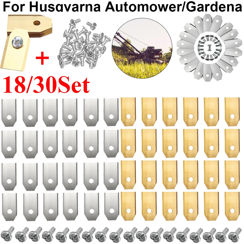 18/30PCS Lawn Mower…