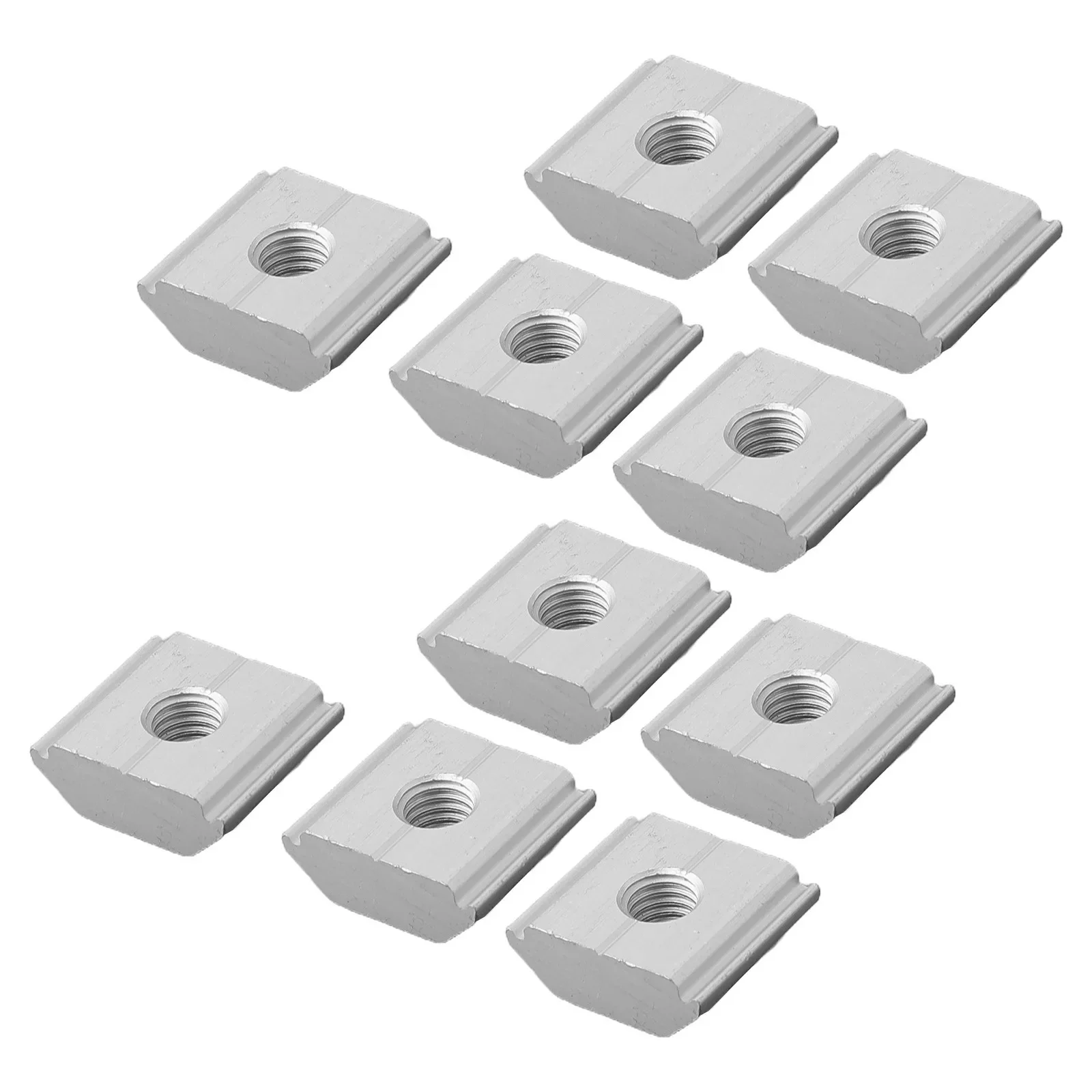 Aluminum PV Bracket Framed Panels Mounting Nuts Bolts Bracket Clamp Frames Mounting Solar Panel Fits All Frames