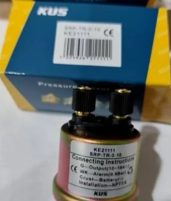 KE21111 1/4NPT  KUS oil pressure sender with alarm for European resistance gauges.