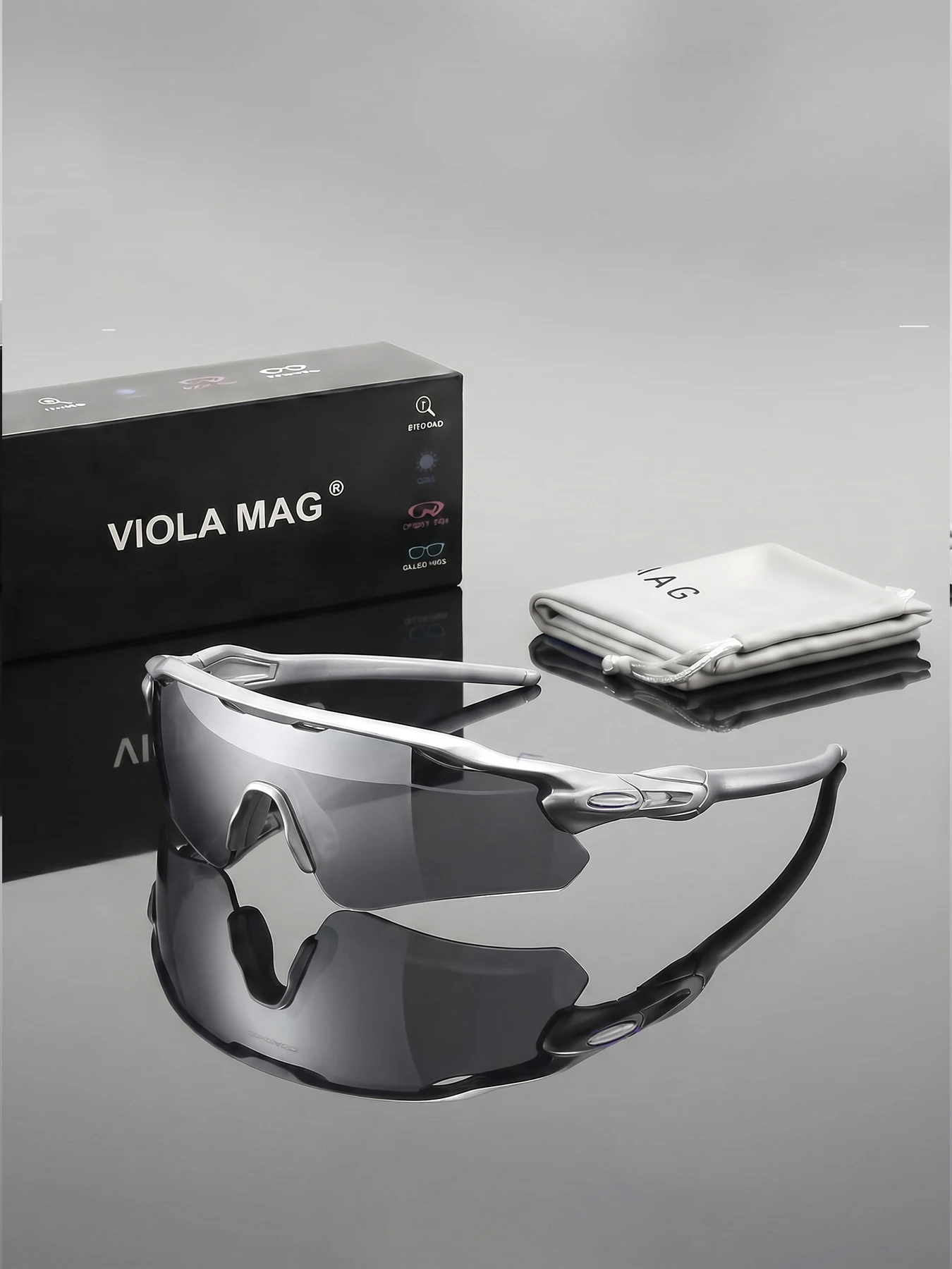 VIOLA MAG Integrated Half Fram - Men'S Fashion Mag 评论和价格
