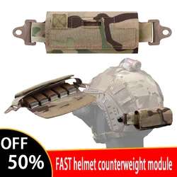 Borsa per contrappeso per l'equilibrio del casco borsa per contrappeso NVG per accessori per casco da caccia softair OPS-Core Fast BJ PJ MH