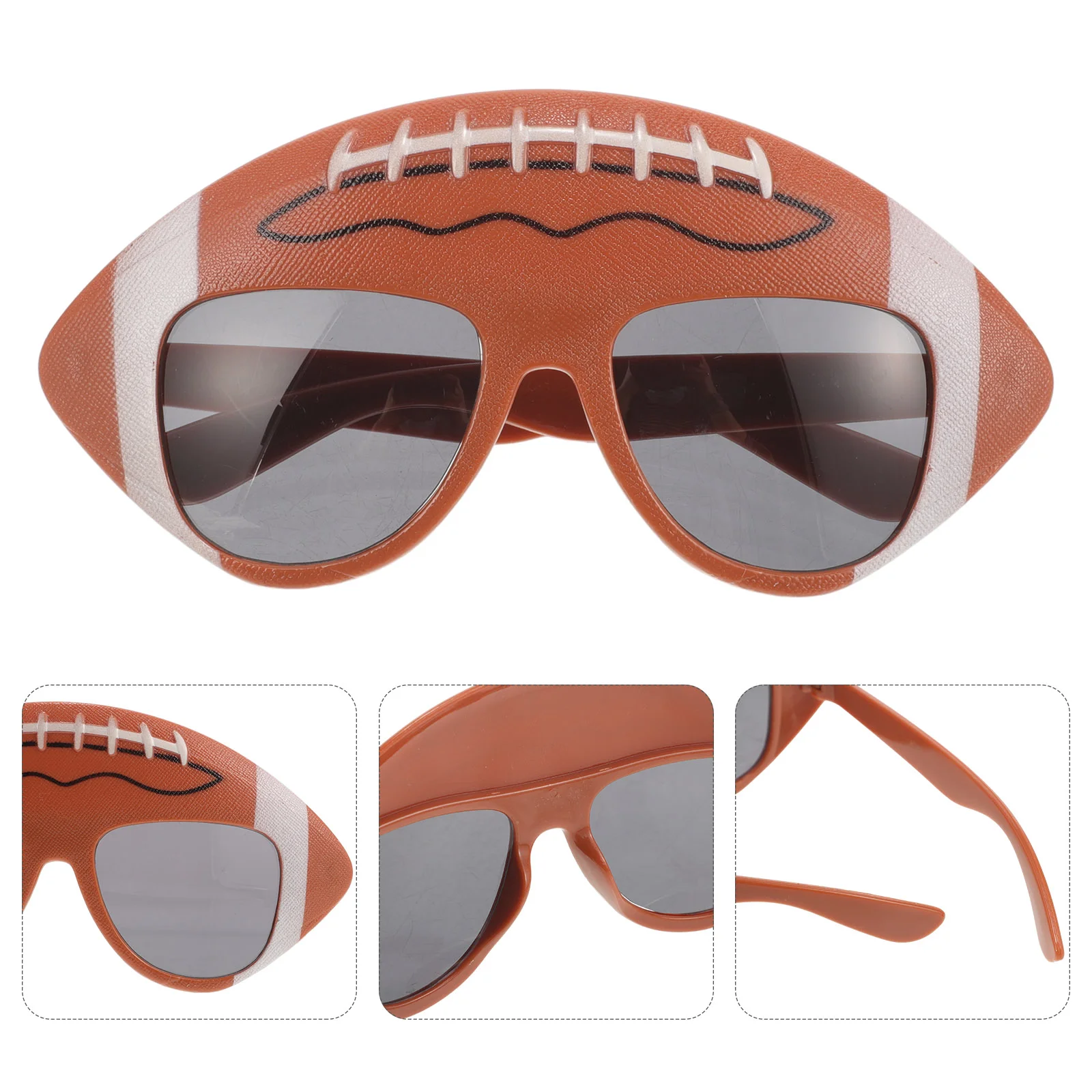 Rugby Glasses Eye Funny Sunglasses for Men Funky Prom Party Ac Unique Miss Fashionable