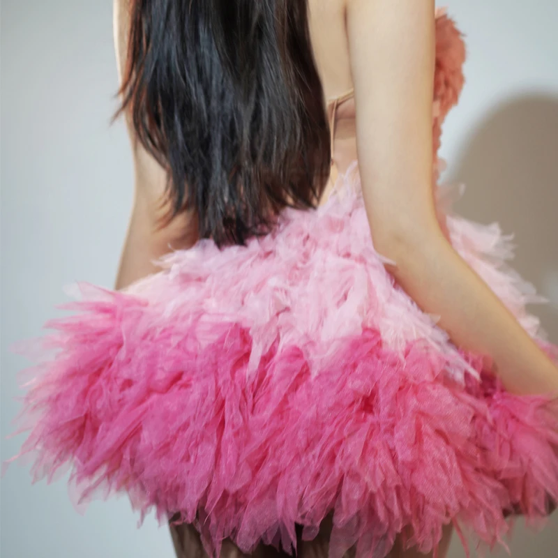 Glänzende Pailletten Spitze Party Kleid Sexy Gogo Kostüm Frauen Drag Queen Dance Outfit Nachtclub DJ Festival Abendkleider XS9110