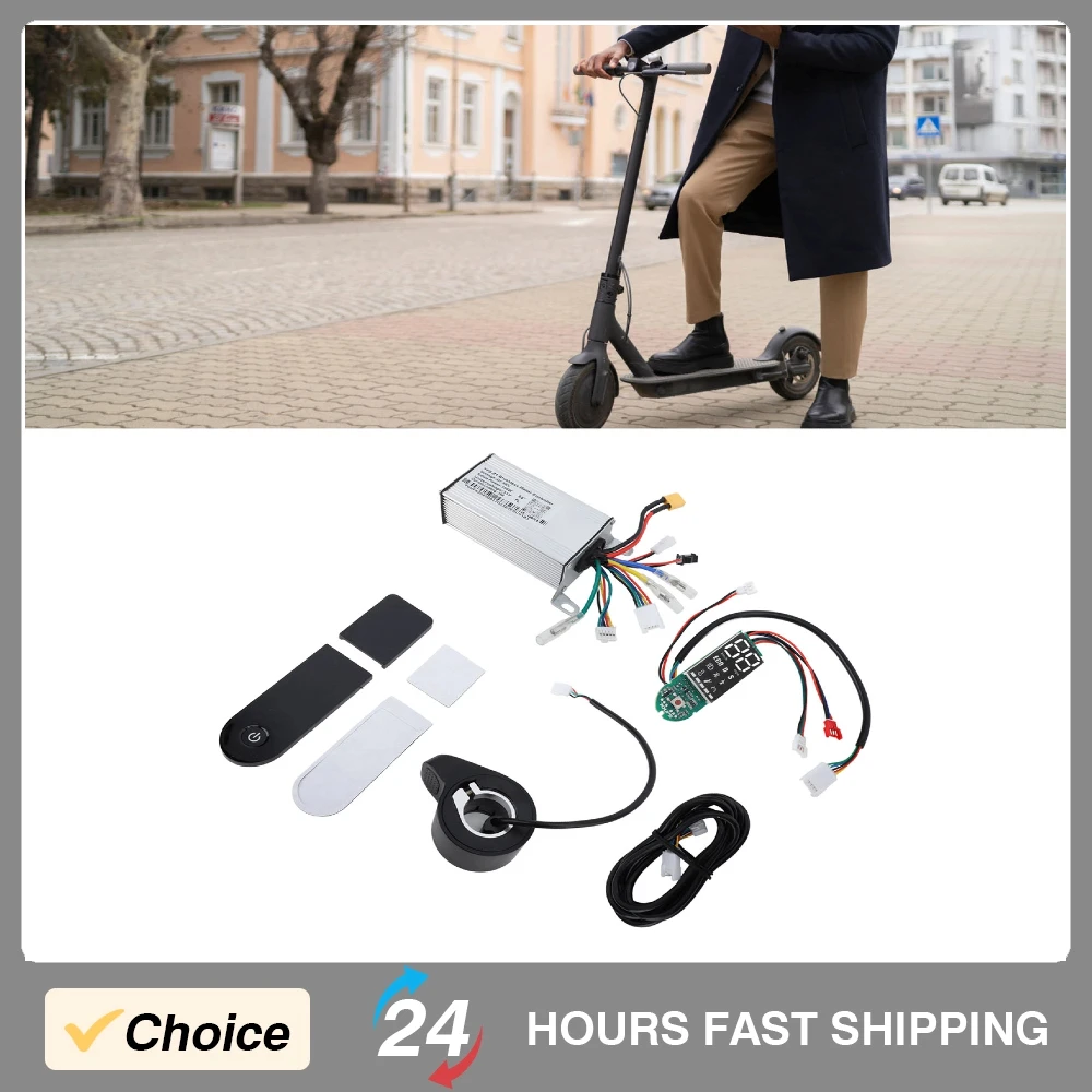

Комплект контроллера электрического скутера постоянного тока 36 В 350 Вт, контроллер скутера с приборной панелью дроссельной заслонки для Xiaomi M365 1S Pro Pro2