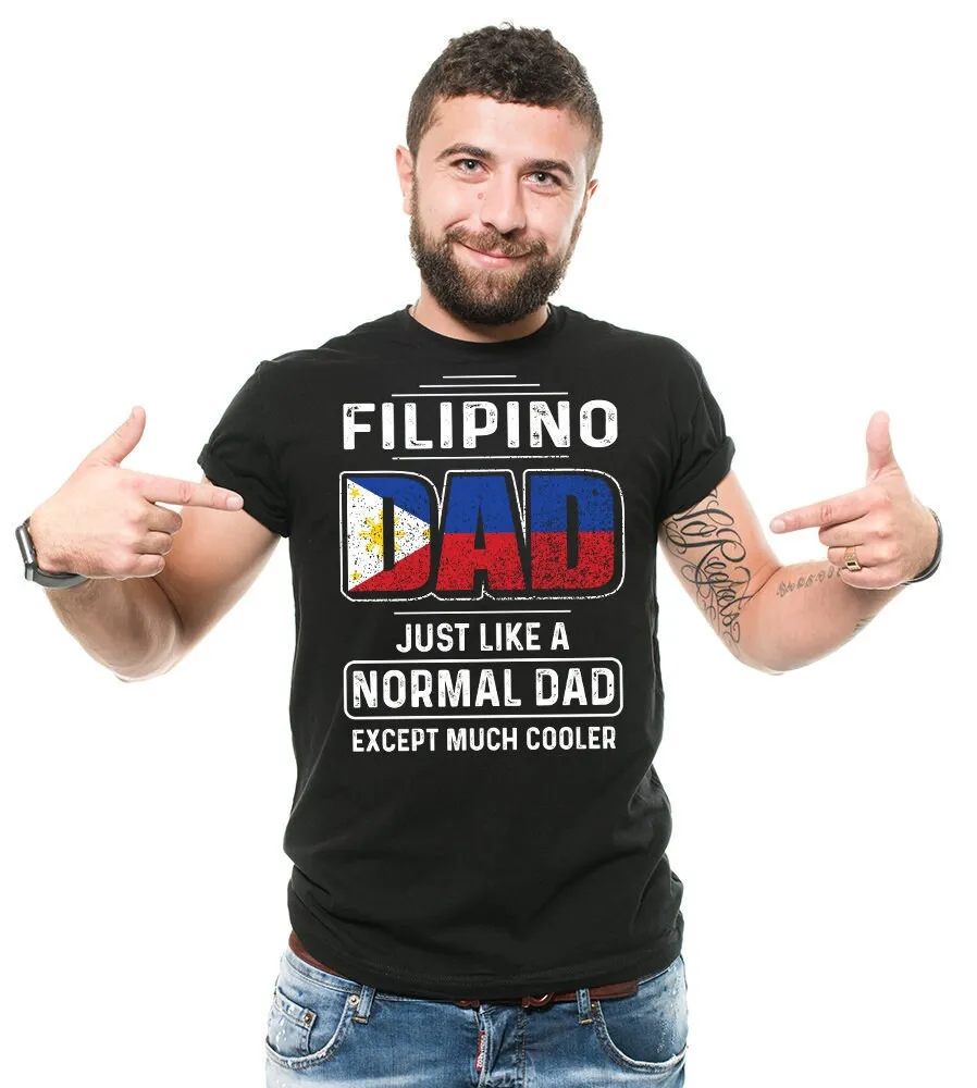 Filipino Dad T Shirt Funny Father'S Day For Father Daddy Heritage