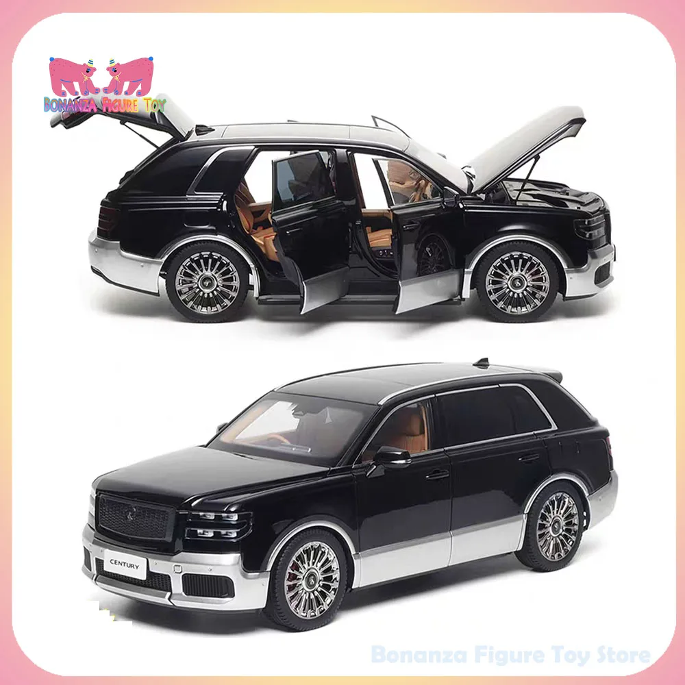 

Масштабная модель автомобиля Toyota Century 2023 (1:18) из литого сплава для взрослых коллекционеров, украшение для рабочего стола