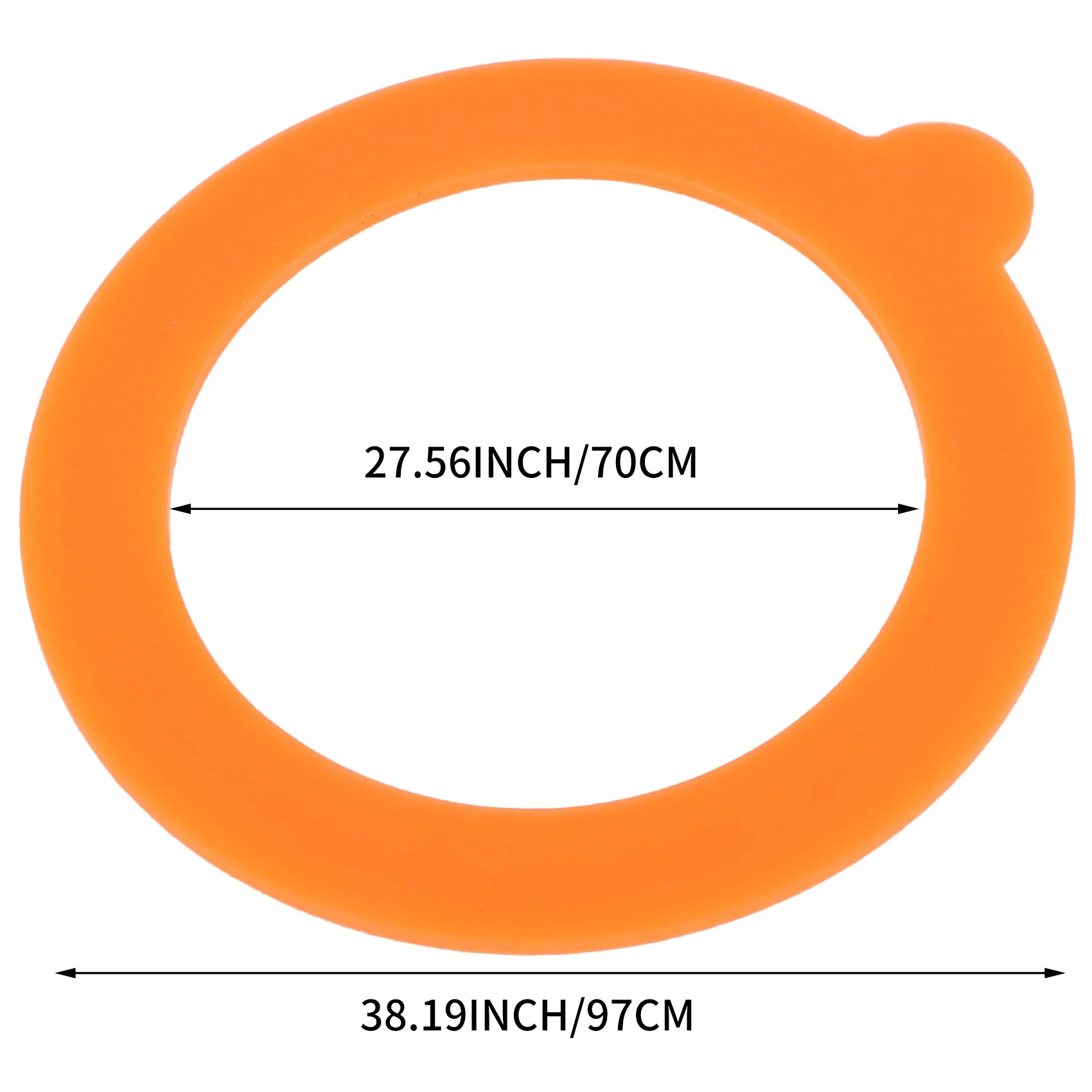 20 Pieces Replacement Silicone Seals Replacement Rubber Jar Seals Airtight Silicone Gasket Sealing Rings For Glass Clip