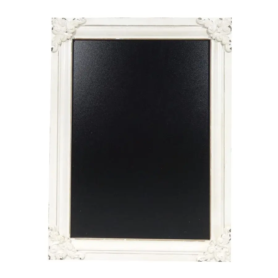 

Decorative Chalk Board Farmhouse Kitchen Chalkboard Wall Sign Framed Hanging Display NonPorous Easy to Clean 16 x 12 Rustic Blac