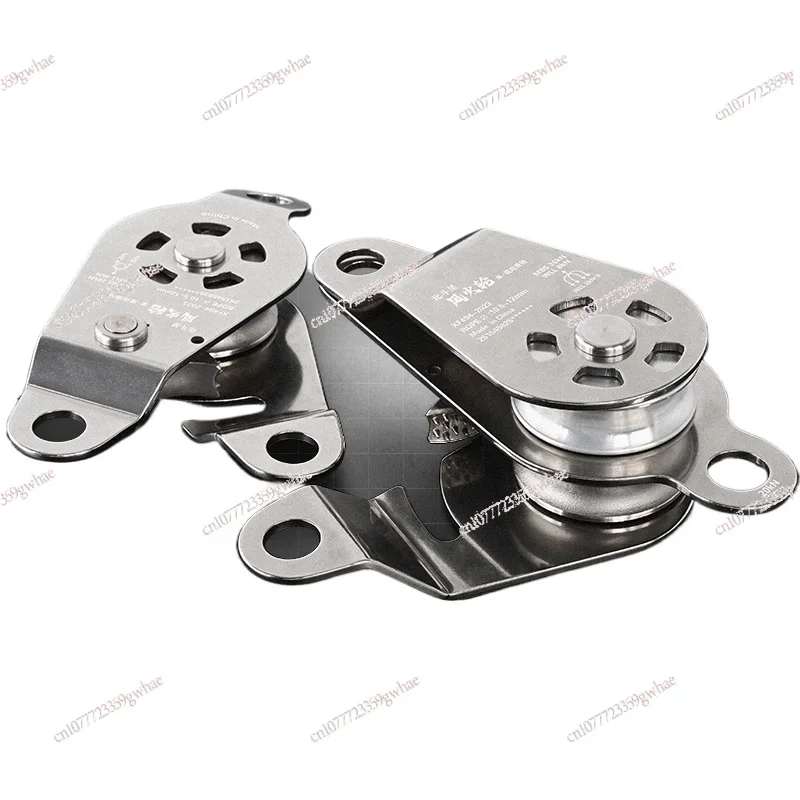 

Lifting self-locking pulley hanger air conditioner external machine hoisting