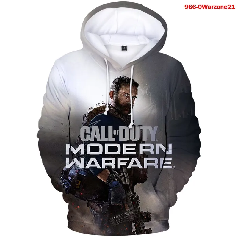 Hot Game Hoodies Men Call Of Duty Warzone Printed Modern Warfare 3d Plus Size Hoodies PUBG Sweatshirt Hot Boys/girls Pullovers