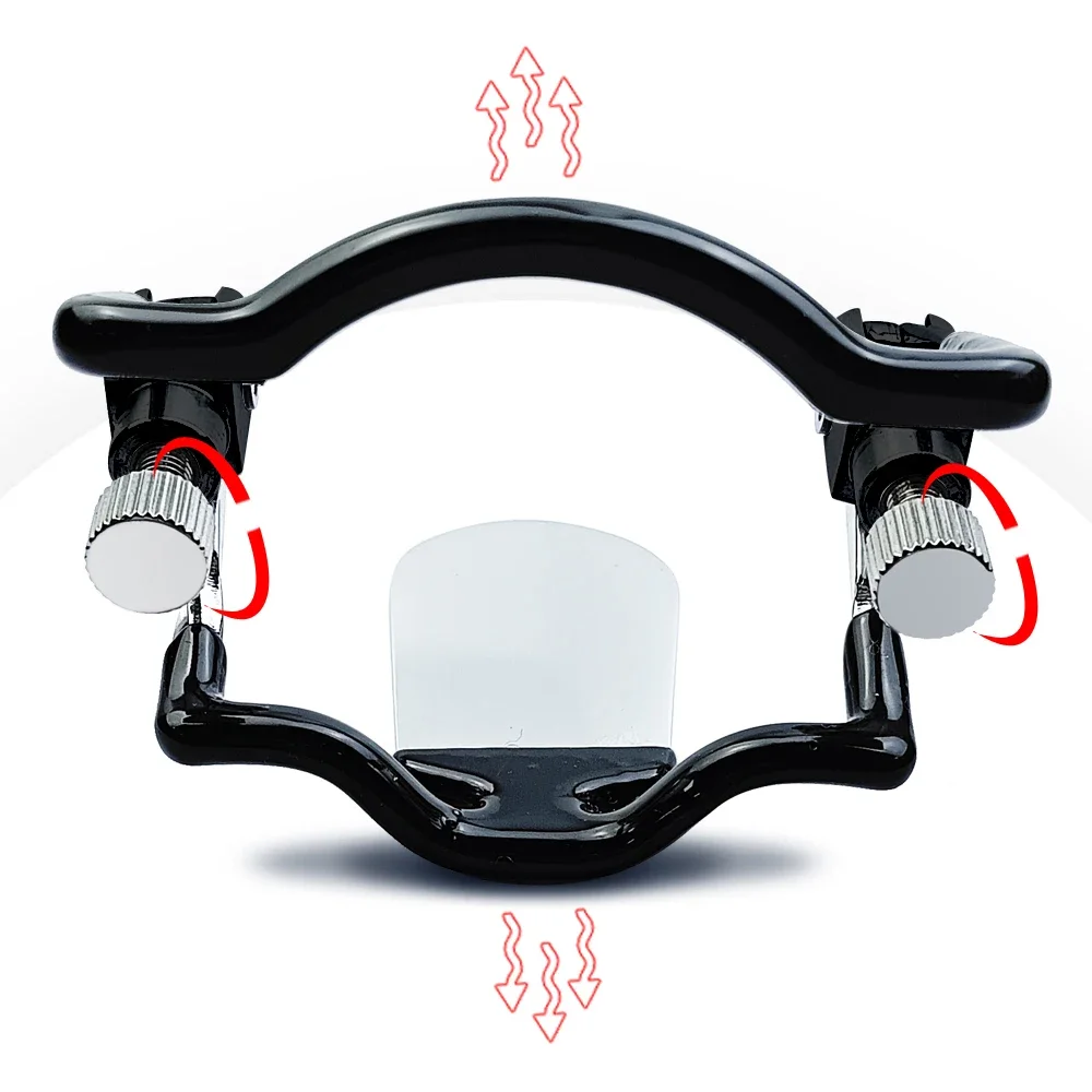 BDSM الفولاذ المقاوم للصدأ قابل للتعديل الفم المكونات الفم عبودية الرقيق الحلق العميق الكمامات ضبط النفس اللسان الكمامة الجنس لعب الكبار للزوجين