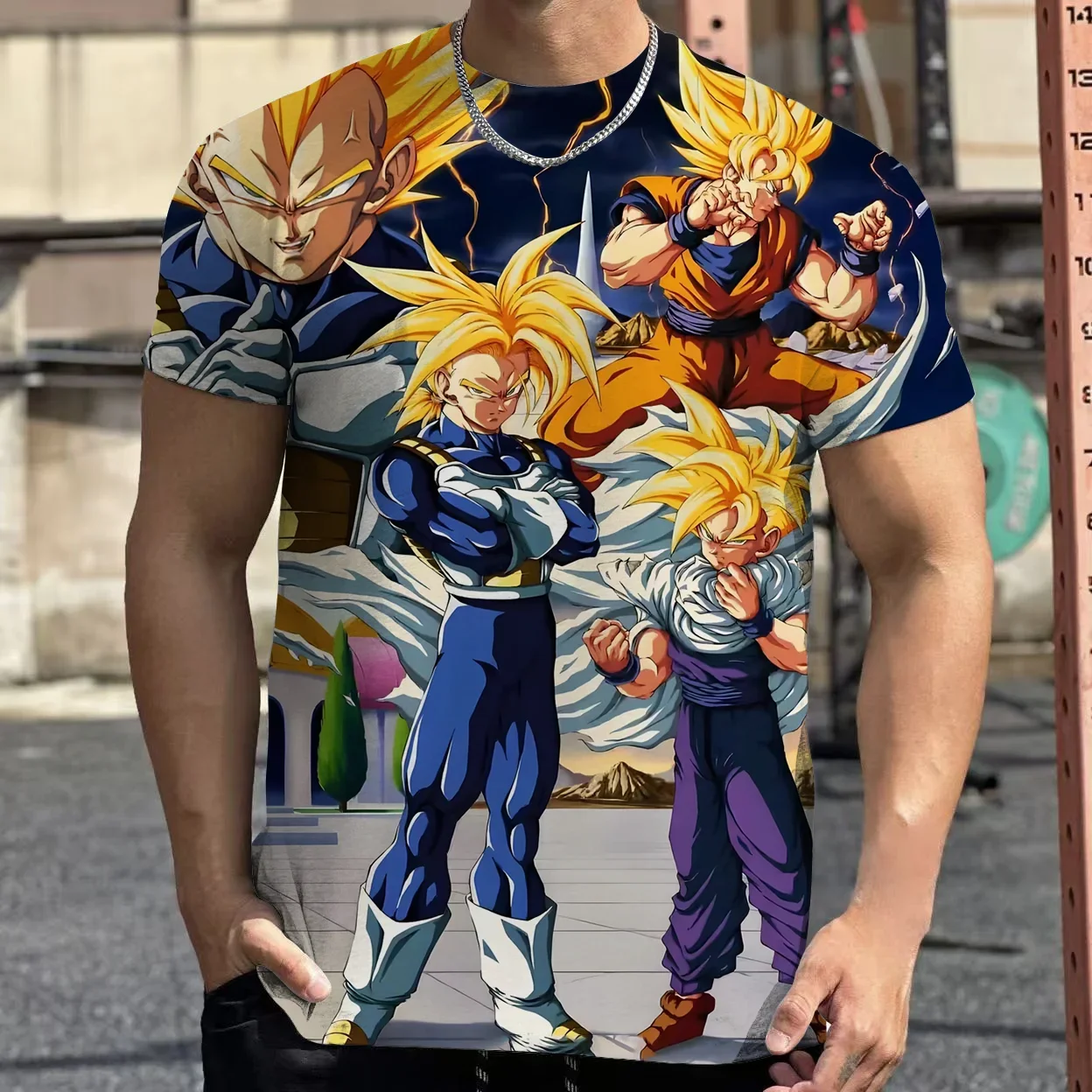 

2025 Summer Kids Clothes Giant Dragon 3D Printed Short Sleeve Graphic T-Shirt Outdoor Comfort Crew Neck Top T-Shirts for Boys