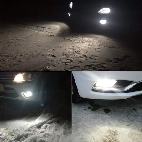 शेवरले एविओ 2019 2020 2021 2022 के लिए 2 पीस एलईडी कार फॉग लैंप एलईडी फ्रंट फॉग लाइट बल्ब कैनबस 8 best sales एवियो 2020 - №8