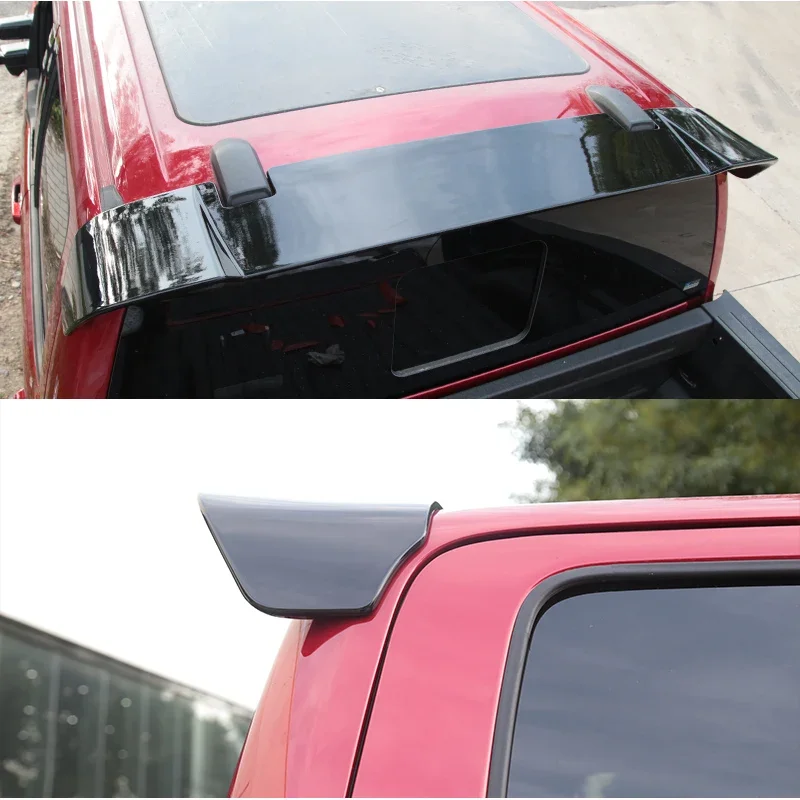 2021 High quality car exterior accessories body parts ABS Automobile tail Rear Trunk Roof Lip spoiler Tail wing for Ford F150