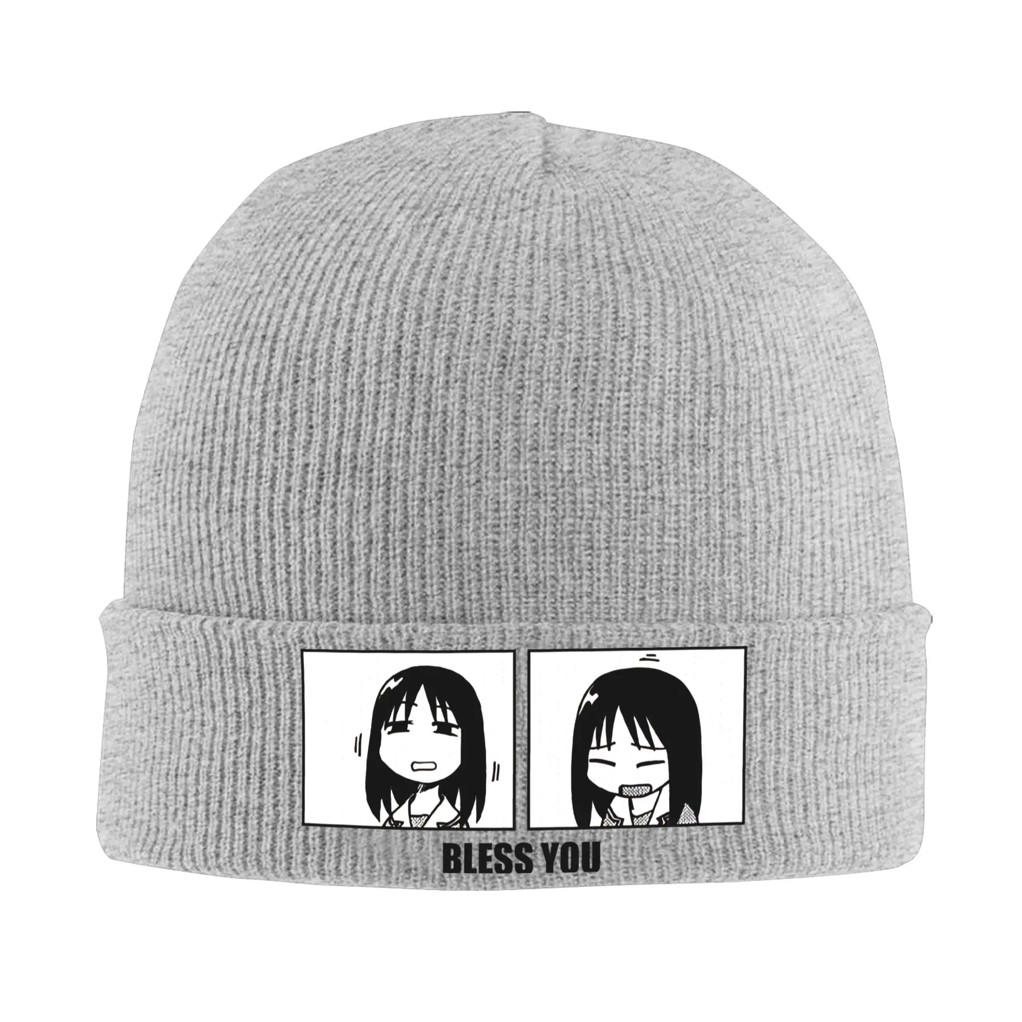 Osaka Autistic Azumanga Daioh Knitted Hat Beanies Autumn Winter Hat Warm Unisex  Casual  Cap for Men Women Gift,