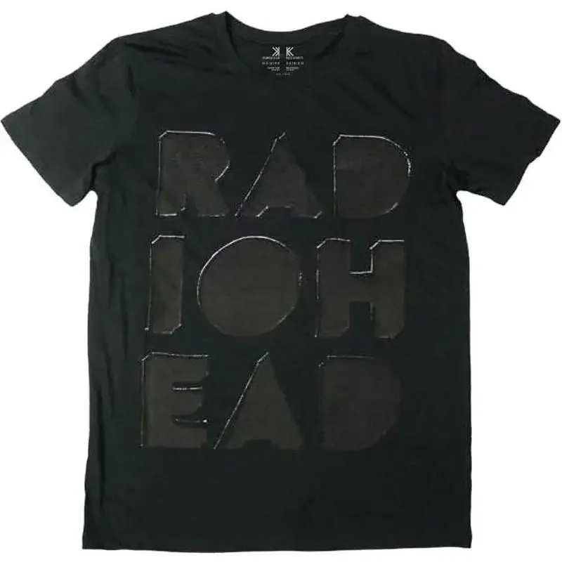 Radiohead Note Pad T Shirt Black New