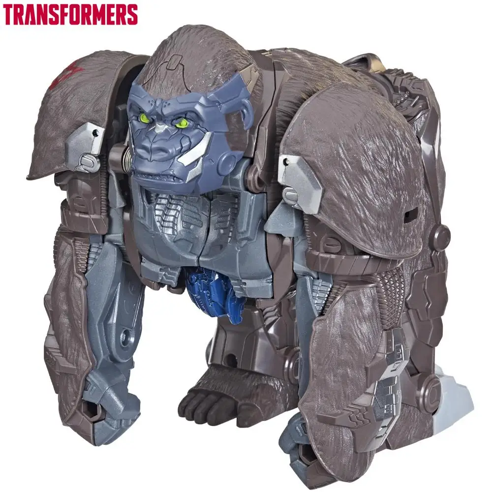 

Transformers Toy Rise of The Beasts Movie Smash Changer Optimus Primal Converting Action Figure 9-Inch Collectible Model Toy