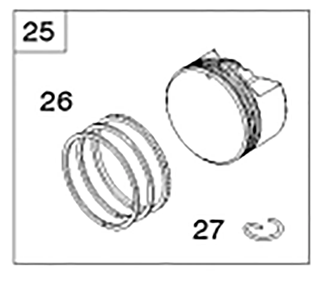 

793519 PISTON ASSEMBLY STANDARD FITS BRIGGS STRATTON ENGINE 100602 100605 100607 100802 100807