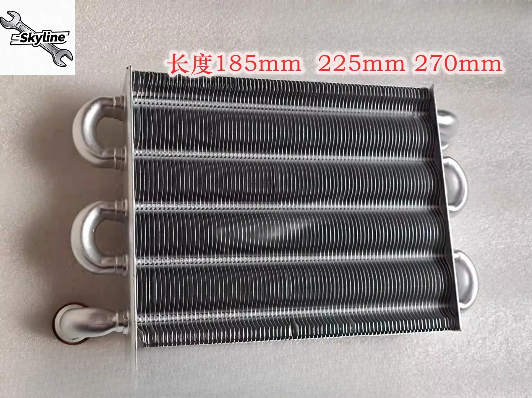18-26kW Heat Exchanger for Wall Hung Combi Boiler, Stainless Steel Primary/Secondary Plate Exchanger, Replacement Heating Part