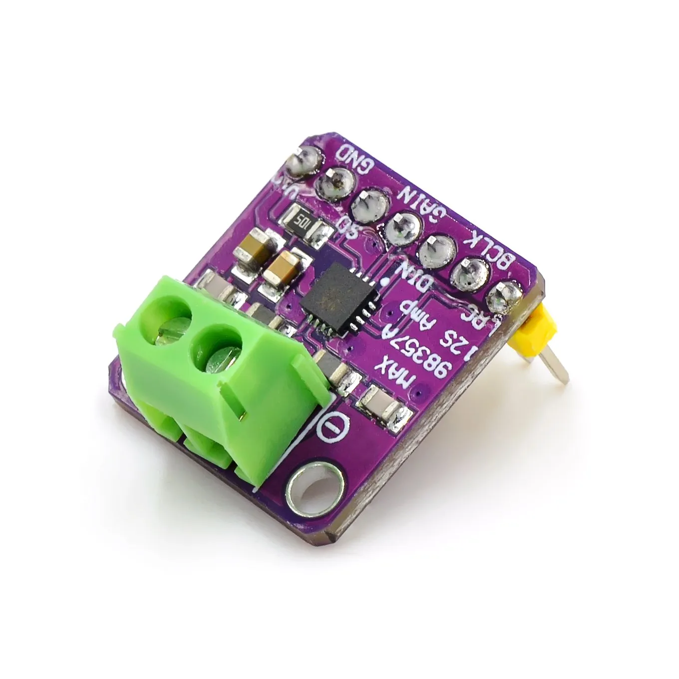 Max98357 I2S Amplifier 3W, papan Audio tanpa filter modul dekoder Dac antarmuka Breakout untuk Raspberry Pi Esp32