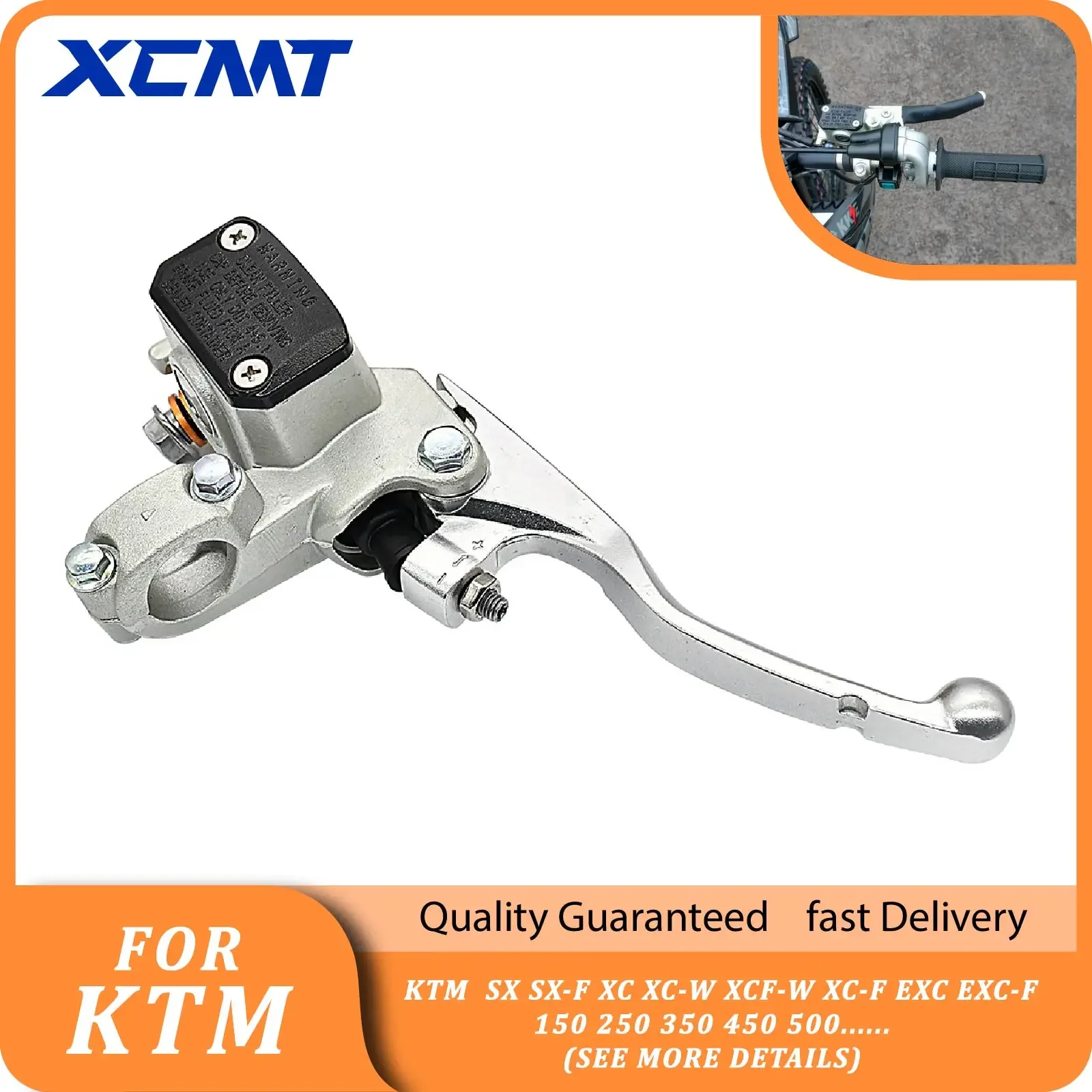 

7/8 22mm Motorcycle Front Hydraulic Brake Master Cylinder Lever For KTM EXC EXC-F SX SX-F 150 250 350 450 500 HJ MOTO KEWS K18