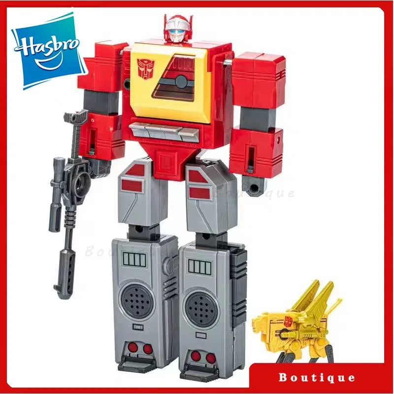 ในสต็อก Hasbro Transformers ของเล่น G1Trans FormersAboutb Blaster Steeljaw ตัวเลขการกระทํา Autobots งานอดิเรกของขวัญสะสม