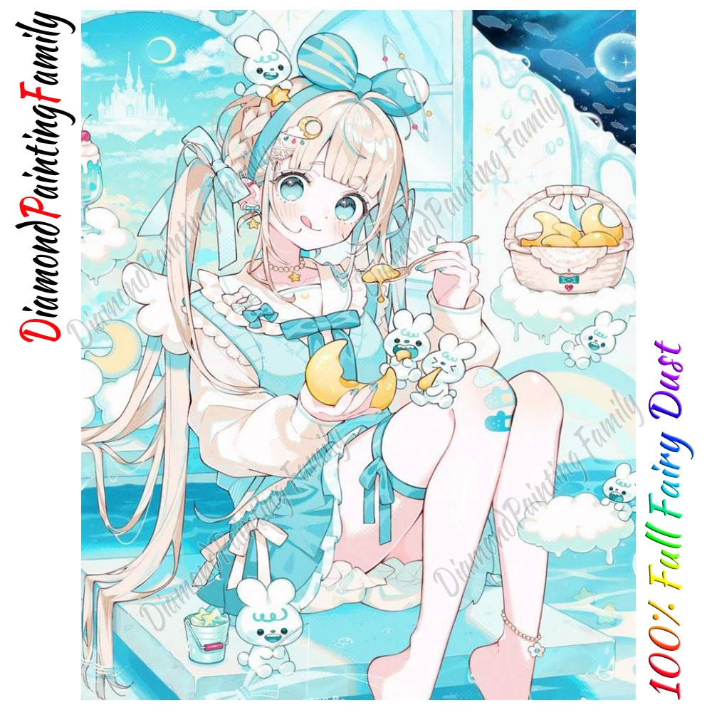 Diamond Painting Family Full F - Embroidery Kit Set ulasan dan harga