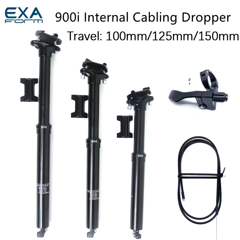 KS Exa Form 900i Dropper MTB Seatpost Hydraulic Adjustable Height Mountain Bike Cable Remote Hand Control 30.9 31.6mmSeat Tube