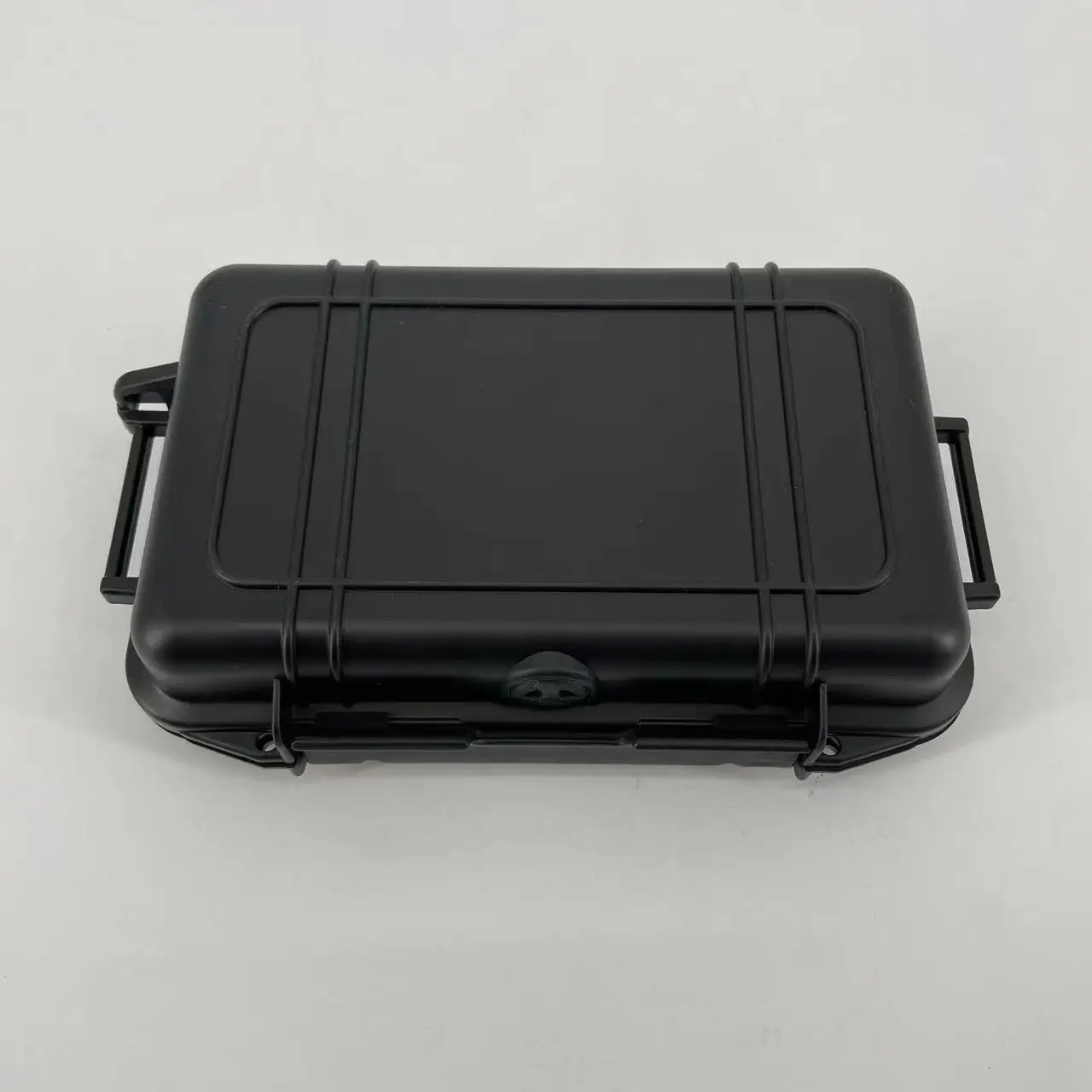 DPC009 High-end PP Material Waterproof Watch Case Protective Plastic Hard Shell Carrying Watch Case with 2 Slots