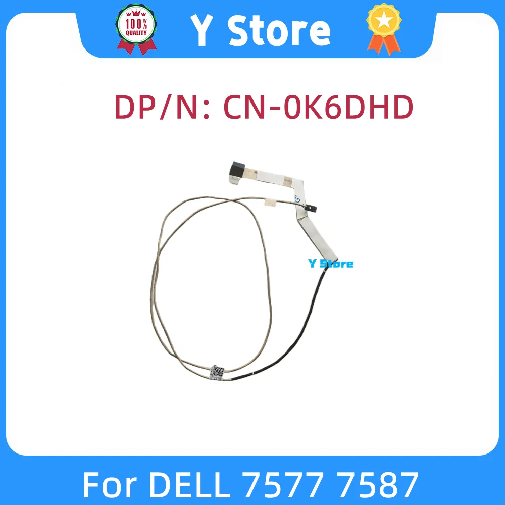 

Y Store New Original For Dell 7577 7587 Camera Cable DC02002T800 0K6DHD K6DHD Fast Ship
