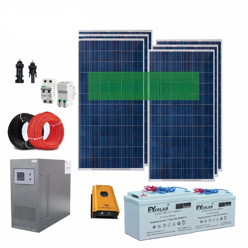 off grid solar system 1kw solar power system solar kits solar light system