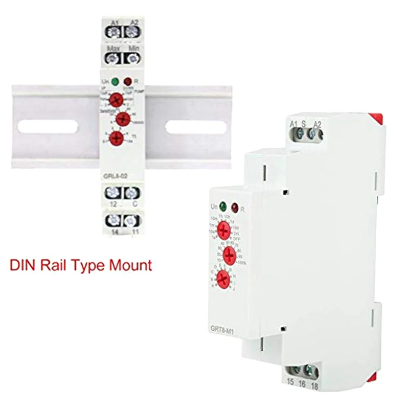 

Новости Реле времени задержки Многофункциональный таймер Контактор переменного и постоянного тока Реле для крепления на DIN-рейку Реле переменного/постоянного тока 12 В-240 В GRT8-M1 с 10 функциями
