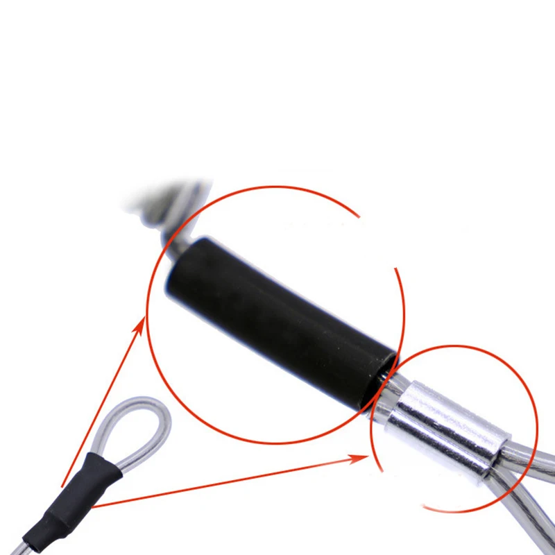 Llavero en espiral elástico de 1,2/2/3m, cuerda de resorte elástica antipérdida para teléfono, mosquetón de Metal para cordones de pesca al aire