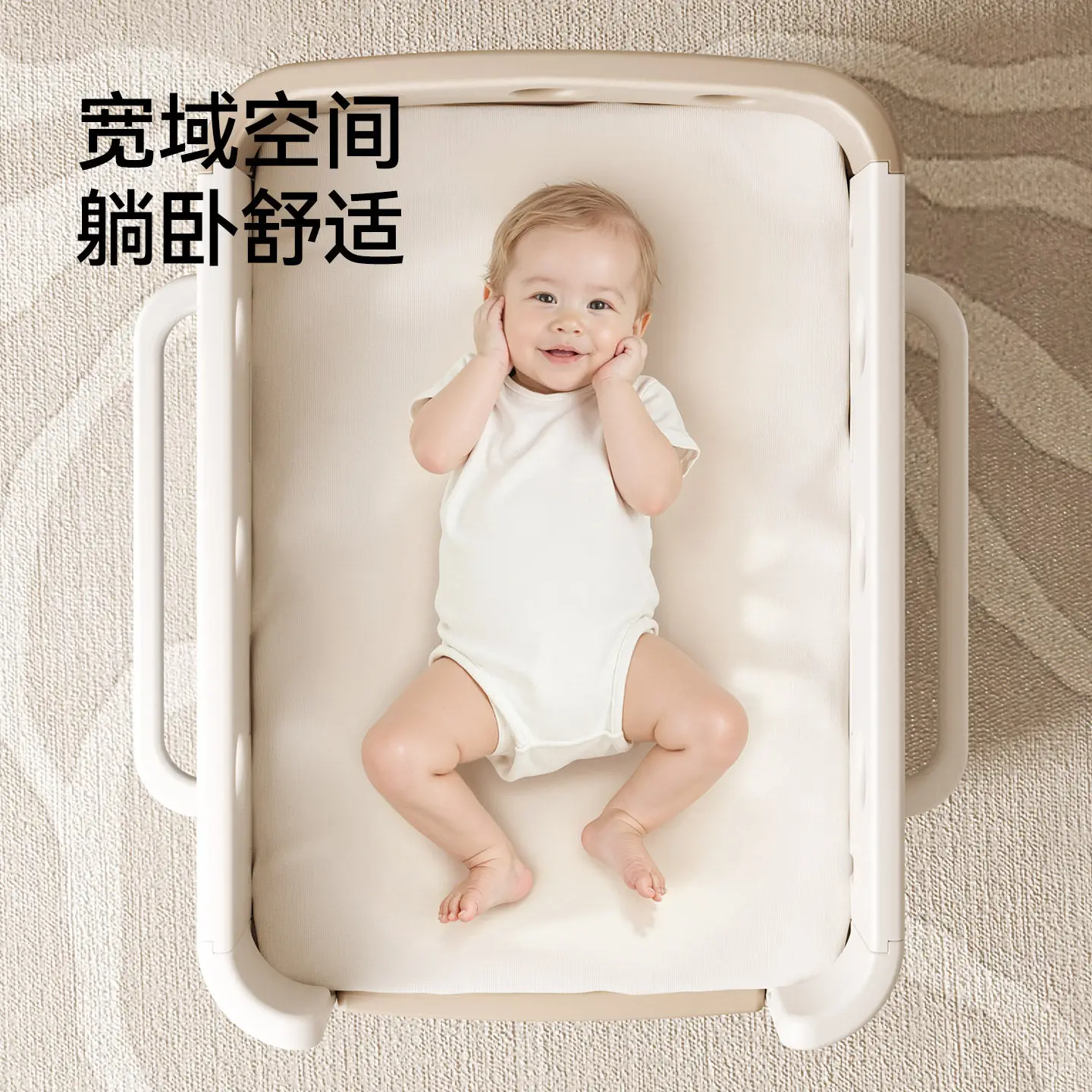 #Newborn Baby Diaper Table Baby Touch Care Table Changing Diapers Mobile Multi-function Bathing Baby Bed Model