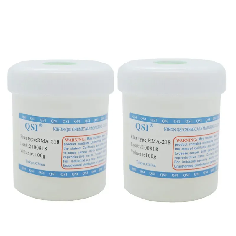 Hochwertige original 100g RMA-218 bga lot flussmittel paste lot für smt reballing