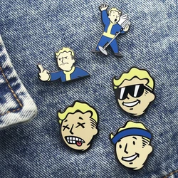 Interesting Cartoon Metal Brooch Fashion Anime Badges Collecting Classics Game Enamel Pin Boutique Medal Gift