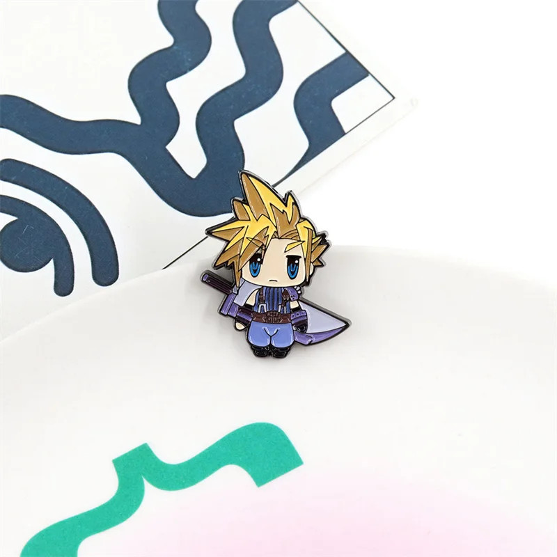 Cartoon anime peripheral brooch Claude badge game fans, players decorate peripheral gifts