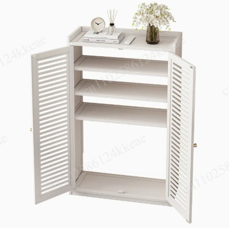 No Need to Drill WiFi Organizer Wall-Mounted Router Rack with Cable Holes and Smooth Cover for Dust Modem Set-Top Boxes