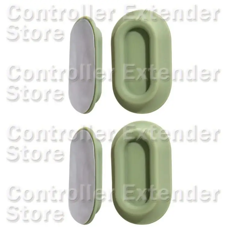 N84B 1PAIR SILICONE MAGNECTER MENEMOTE حامل الحائط الحائط للتلفزيون وإدارة الأجهزة الإلكترونية