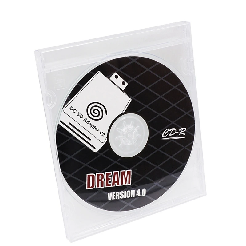 For SD Card Reader For SEGA Dreamcast Dreamshell V4.0 TF Card Game Player Adapter+CD With Dreamshell Boot Loader