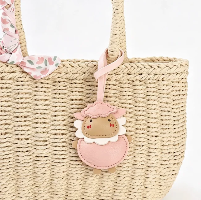 Handmade Leather DIY Cute Sheep Cutting Die, Cartoon Animal Keychain Pendant Mold, Leather Craft Hand Tool
