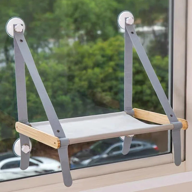 

Cat Hammock Hanging Pet Bed Windows Hanging Suction Cups Foldable Mount Kitten Climbing Frame Pet Accessories Bearing 20kg