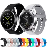 Silicone Band For Xiaomi Watch S4 S3 S2 S1 Active Quick Release Soft Sport Strap For Xiaomi Watch 2 Pro Mi Watch Color Bracelet