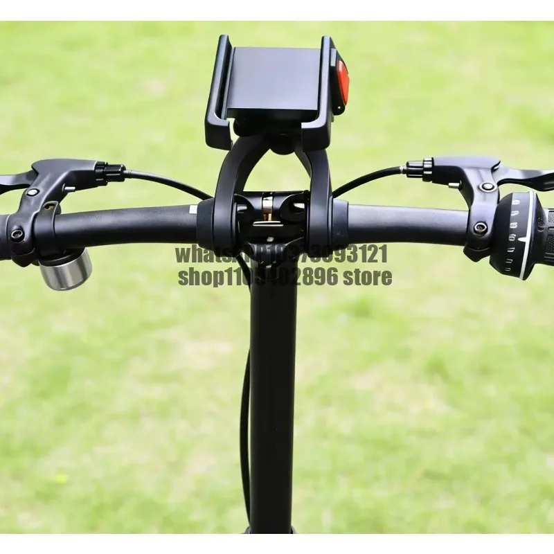 Folding car mobile phone holder mountain bike highway folding screen mobile phone holder shockproof and anti-shake