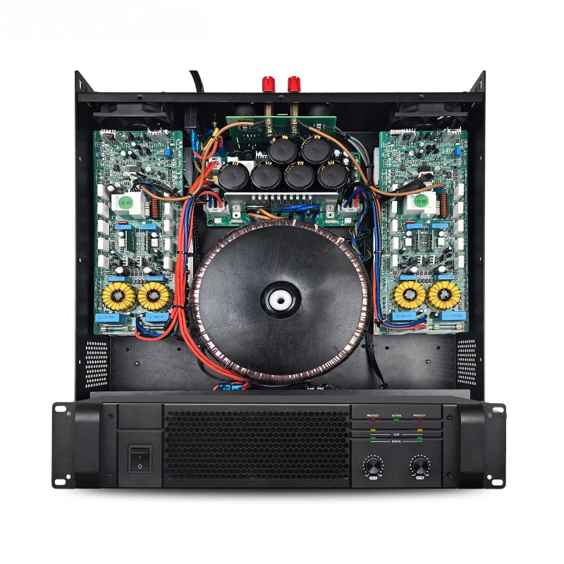 

Professional Dual Channel Pro Audio Amplifier Power for Home Stage Digital Comprehensive for Video & Lighting Professionals