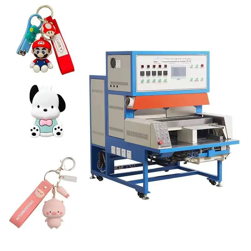 

3D Heat Press Molding Machine for PVC Patches 2D 3D Soft Toys Making Keychains Dolls Machine