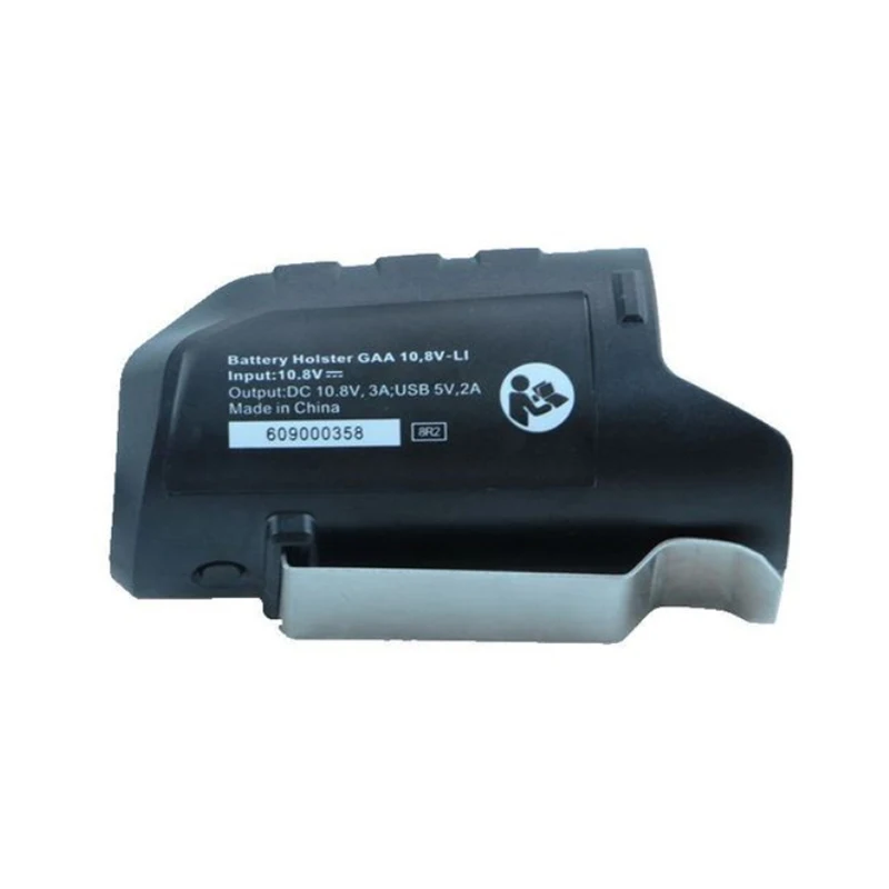 Imagem -05 - Adaptador para Bosch 10.8v 12v Bateria de Lítio Elétrica Ferramenta Elétrica Peças Bhb120 Usb Conector de Alimentação Carregador Coldre Dispositivo Carregamento