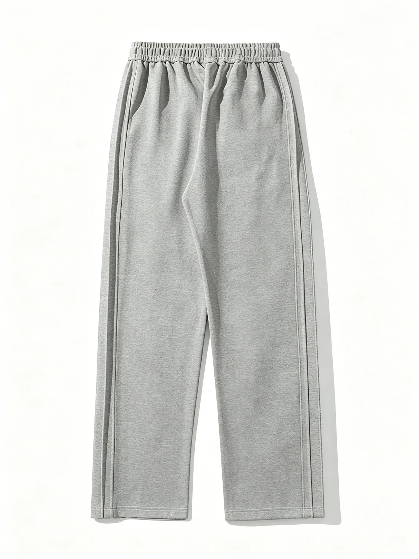 Herren-Freizeithosen, Locker Geschnittenes Design mit Weitem Bein, Elastischer Bund, Bequem für den Alltag, Modische Herrenbekleidung, Trendig und Stilvoll – Detail 18