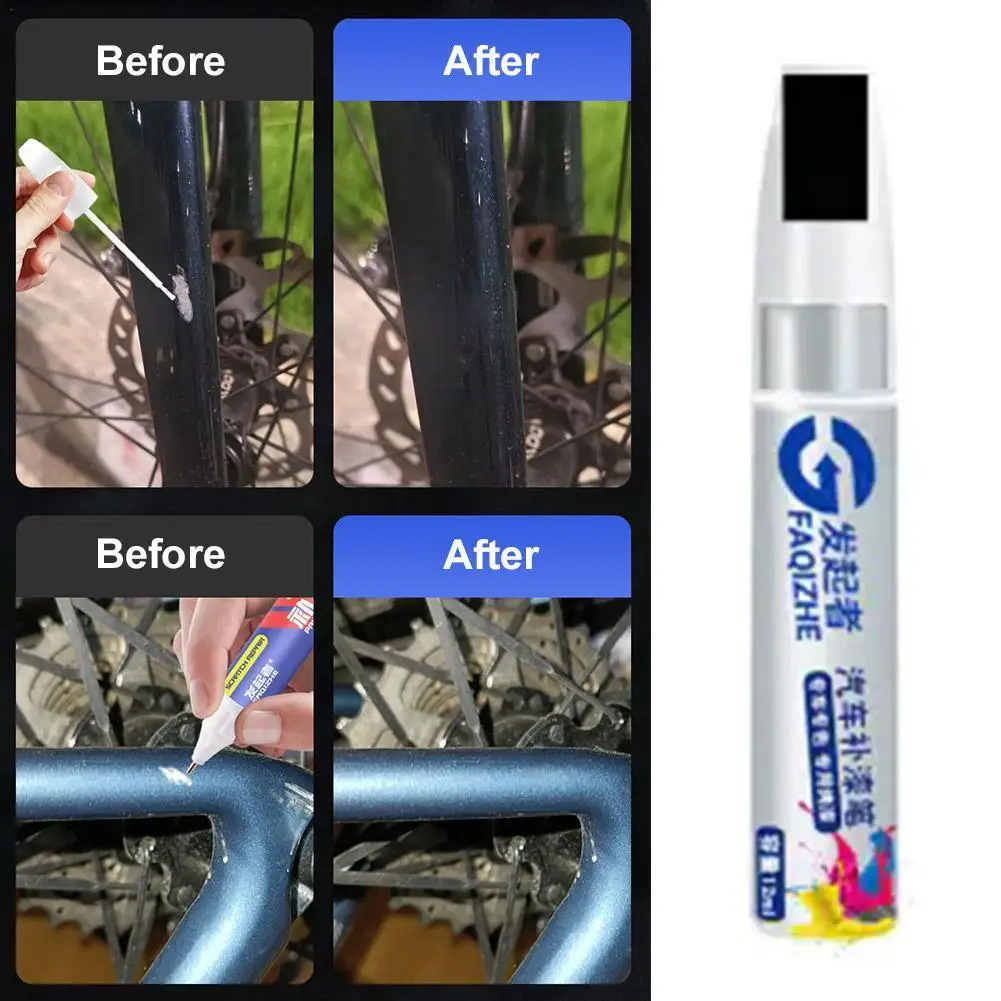 Rowerowy pisak do usuwania zarysowań Długotrwała naprawa płynnego narzędzia do naprawy rowerów