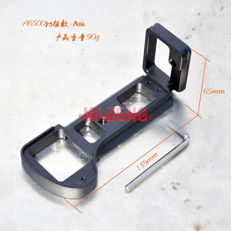 A6500 быстросъемная L-образная пластина/кронштейн держатель рукоятка с горячим башмаком для Sony ILCE-6500 ILCE6500 RRS SUNWAYFOTO совместимые Markins
